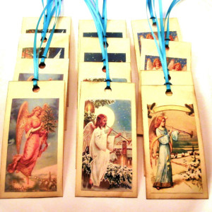 Victorian Angel Gift Tags - Set of 12
