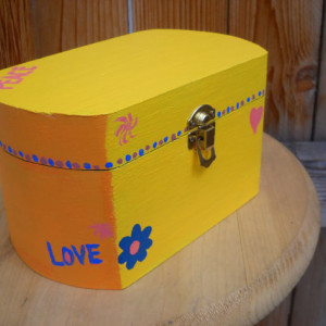 Wooden Peace Box