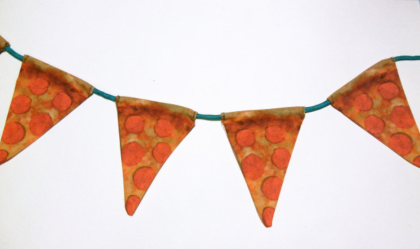 pizza party pennants!