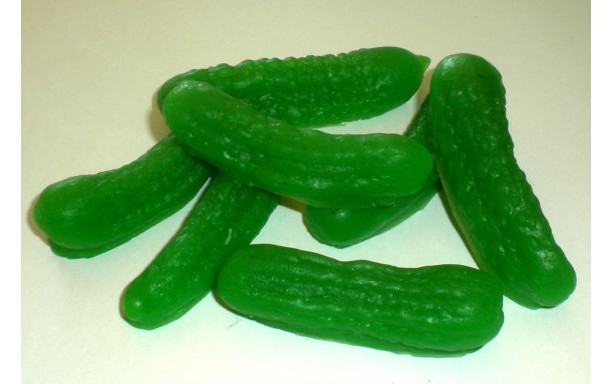 Pickle Soap - Pickle - 16 Soaps - Dill Pickle Scented - Baby Showers - Party Favors 