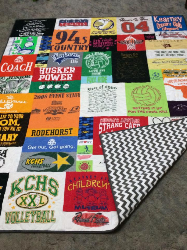 Custom Puzzle Style T-Shirt/Memory Quilt  - 56-70 T-Shirts