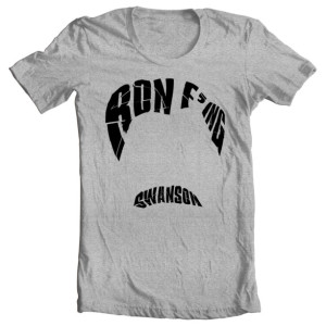 Girls' Parks and Recreation Ron F'ing Swanson Tee