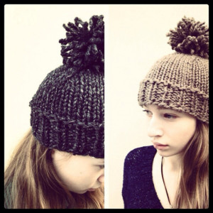 SKI BUM knitted hat / ski hat / winter hat
