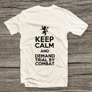 Keep Calm Short Sleeve Unisex T Shirt