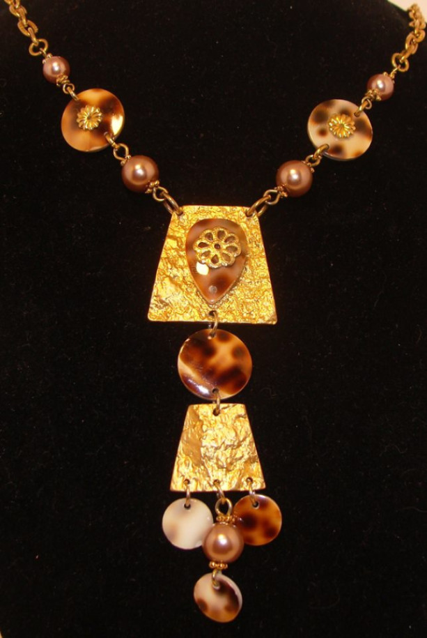 Leopardprint necklace