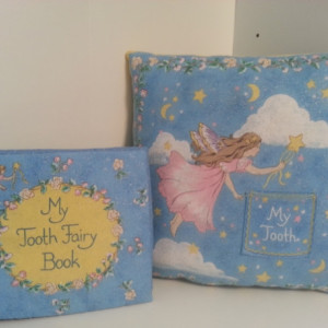 Tooth Fairy Cloth Book and Pillow