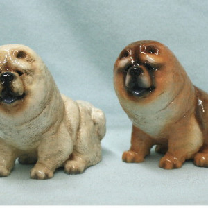 Hevener Collectible Chow Chow Dog Figurine