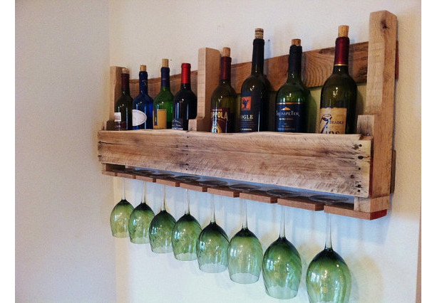 The Great Lakes Wine Rack Light Wood Design